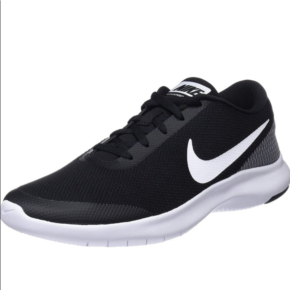 Nike Flex Experience RN Black & White Shoes - Picture 2 of 11